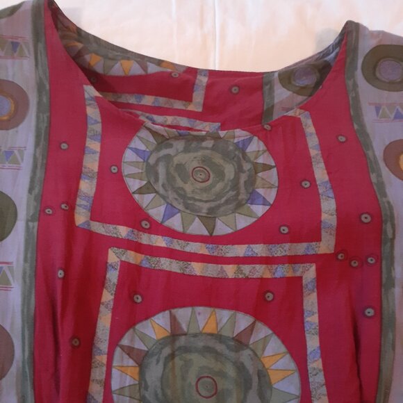 Vintage Handmade Dress Size Medium - Picture 3 of 7